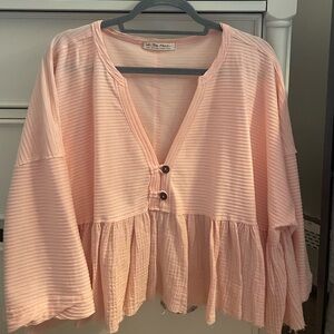 Free People Dallas Henley Top
